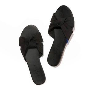 ROTHY’S Women’s The Knot Slide Sandals - Black - US 7.5